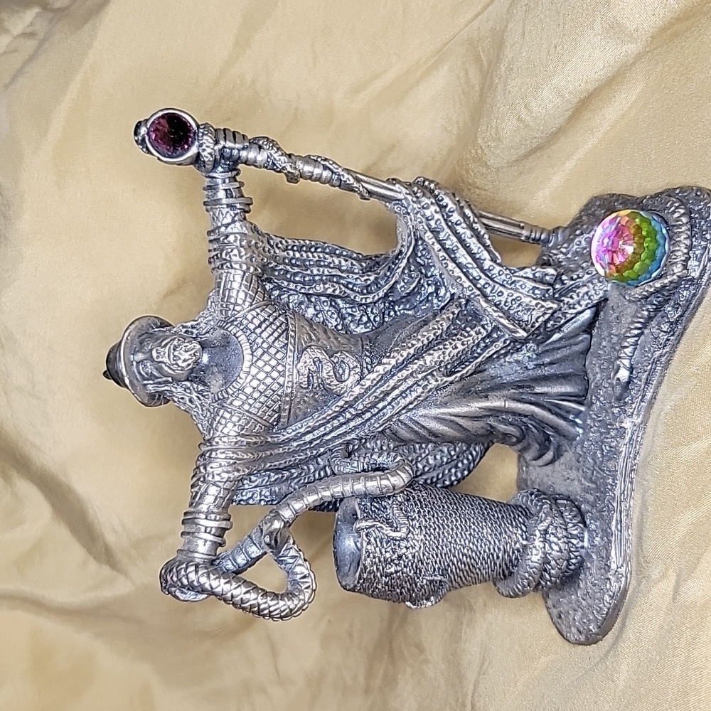 Vintage Myth And Magic "Wizard of the Serpents" Figurine